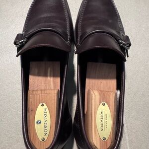 Salvatore Ferragamo Dark Brown Leather Loafers